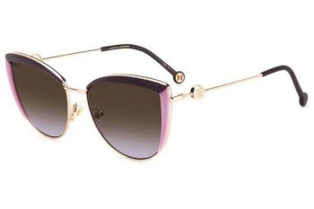 Solglasögon Carolina Herrera HER0112/S RY8/QR Cat Eye Lila