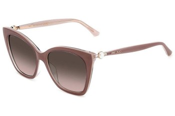 Solglasögon Jimmy Choo RUA/G/S Y9A/HA Cat Eye Brun