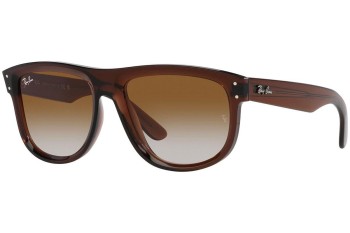 Solglasögon Ray-Ban Boyfriend Reverse RBR0501S 6709CB Fyrkantig Brun