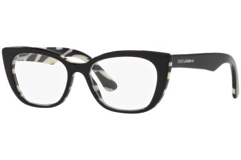 Glasögon Dolce & Gabbana DX3357 3372 Cat Eye Svart