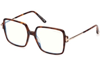 Glasögon Tom Ford FT5915-B 052 Fyrkantig Havana