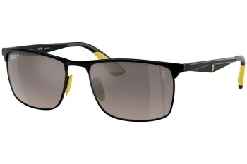 Solglasögon Ray-Ban RB3726M F0885J Polarized Rektangulära Svart