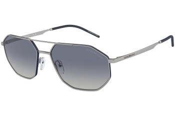 Solglasögon Emporio Armani EA2147 30454L Special Silver