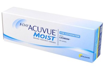 Daglig  1 Day Acuvue Moist för Astigmatism (30 linser)