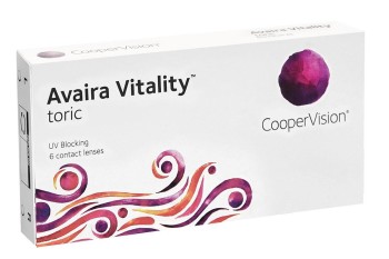 Kontaktlinser Månadsvis  Avaira Vitality Toric (6 linser)