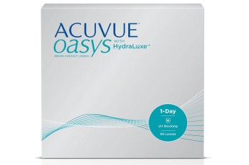 Daglig  Acuvue Oasys 1-Day med Hydraluxe-teknologi (90 linser)