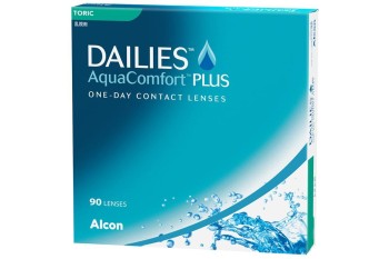 Daglig  Dailies AquaComfort Plus Toric (90 linser)