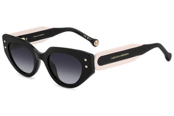 Solglasögon Carolina Herrera HER0221/G/S 3H2/9O Cat Eye Svart