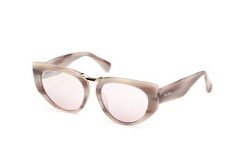 Solglasögon Max Mara MM0093 60G Cat Eye Beige