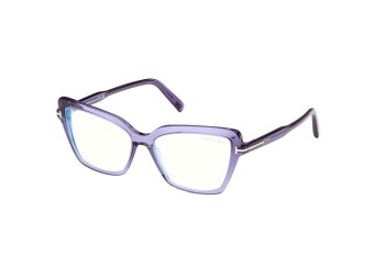 Glasögon Tom Ford FT5948-B 081 Cat Eye Lila