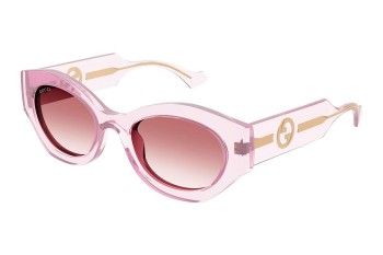 Solglasögon Gucci GG1553S 003 Oval Rosa