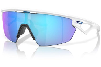 Solglasögon Oakley Sphaera OO9403-02 Polarized Enkel Lins | Shield Vit