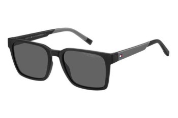 Solglasögon Tommy Hilfiger TH2143/S 08A/M9 Polarized Rektangulära Svart