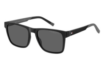 Solglasögon Tommy Hilfiger TH2144/S 08A/M9 Polarized Rektangulära Svart