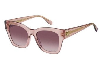 Solglasögon Tommy Hilfiger TH2156/S 35J/3X Rektangulära Rosa