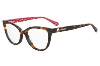 Glasögon Love Moschino MOL640 2VM Cat Eye Havana