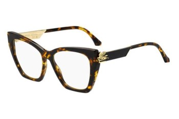 Glasögon Etro ETRO0042 086 Cat Eye Havana