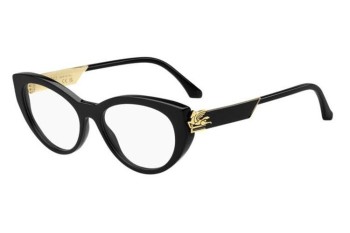 Glasögon Etro ETRO0041 807 Cat Eye Svart