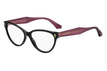 Glasögon Etro ETRO0014 HK8 Cat Eye Svart