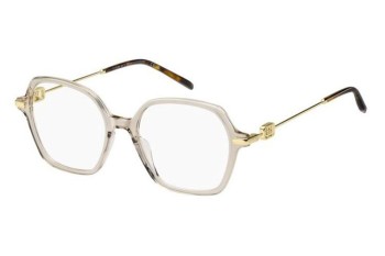 Glasögon Tommy Hilfiger TH2154 10A Rektangulära Beige