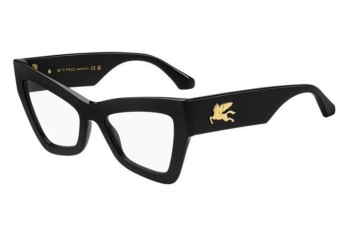 Glasögon Etro ETRO0069 807 Cat Eye Svart