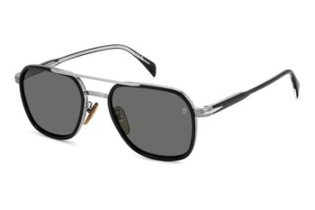 Solglasögon David Beckham DB1161/S 284/M9 Polarized Rektangulära Silver