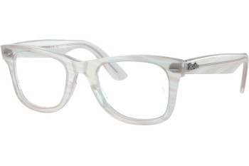 Glasögon Ray-Ban Wayfarer Ease Change Collection RX4340V 8382 Fyrkantig Blå