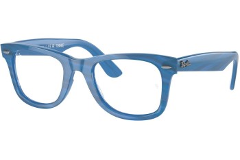 Glasögon Ray-Ban Wayfarer Ease Change Collection RX4340V 8384 Fyrkantig Blå