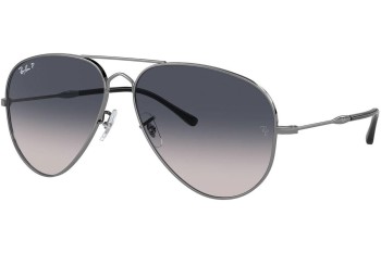 Solglasögon Ray-Ban RB3825 004/78 Polarized Pilot Grå