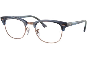 Glasögon Ray-Ban Clubmaster RX5154 8374 Browline Guld