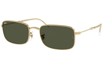 Solglasögon Ray-Ban RB3746 001/31 Rektangulära Guld