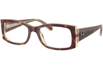 Glasögon Ray-Ban RX5434 8402 Fyrkantig Havana