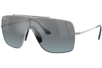 Solglasögon Ray-Ban RB3697M F104Y0 Enkel Lins | Shield Silver