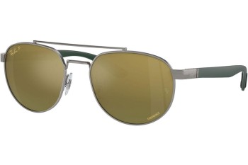 Solglasögon Ray-Ban RB3736CH 92696O Polarized Rektangulära Grå