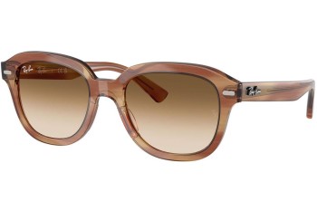 Solglasögon Ray-Ban Erik RB4398 140351 Fyrkantig Brun