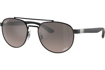 Solglasögon Ray-Ban RB3736CH 002/5J Polarized Rektangulära Svart