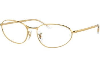 Solglasögon Ray-Ban RB3734 001/GG Oval Guld