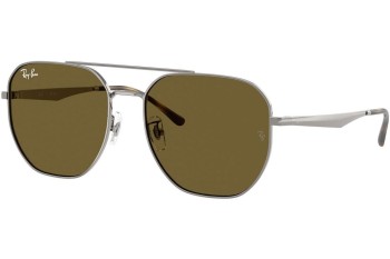 Solglasögon Ray-Ban RB3724D 004/73 Rektangulära Grå