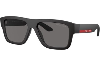 Solglasögon Prada Linea Rossa PS04ZS DG002G Polarized Fyrkantig Svart