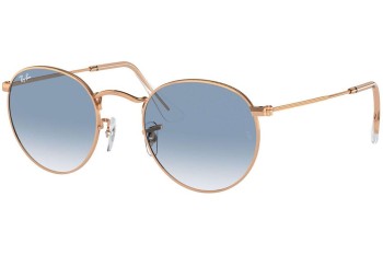 Solglasögon Ray-Ban Round Metal RB3447 92023F Runda Guld