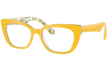 Glasögon Dolce & Gabbana DX3357 3443 Cat Eye Gul