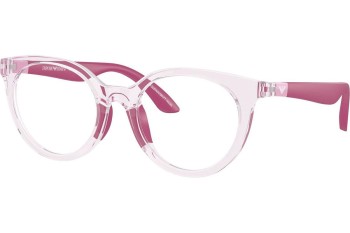 Glasögon Emporio Armani EK3007 6139 Cat Eye Rosa