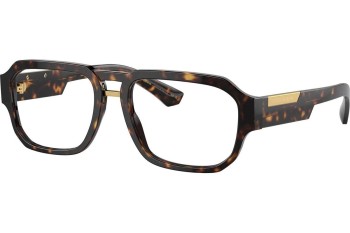 Glasögon Dolce & Gabbana DG3389 502 Fyrkantig Havana