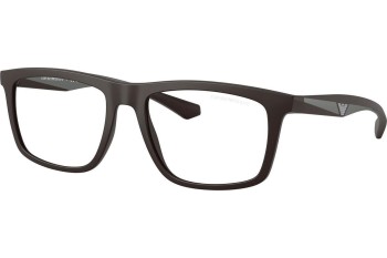 Glasögon Emporio Armani EA4235F 61861W Fyrkantig Brun