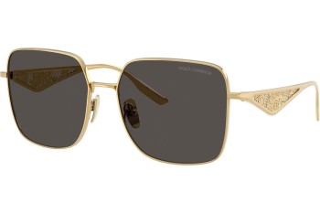 Solglasögon Dolce & Gabbana DG2310 02/87 Cat Eye Guld