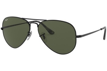 Solglasögon Ray-Ban Aviator Metal II RB3689 914831 Pilot Svart