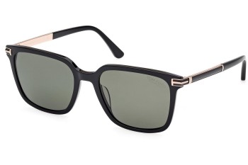 Solglasögon Tom Ford Jochem FT1183 01R Polarized Fyrkantig Svart