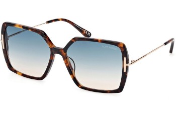 Solglasögon Tom Ford FT1039 52P Fyrkantig Havana