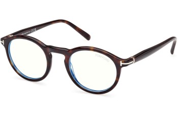 Glasögon Tom Ford FT5979-B 052 Runda Havana