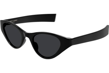 Solglasögon Saint Laurent SLM144 001 Cat Eye Svart